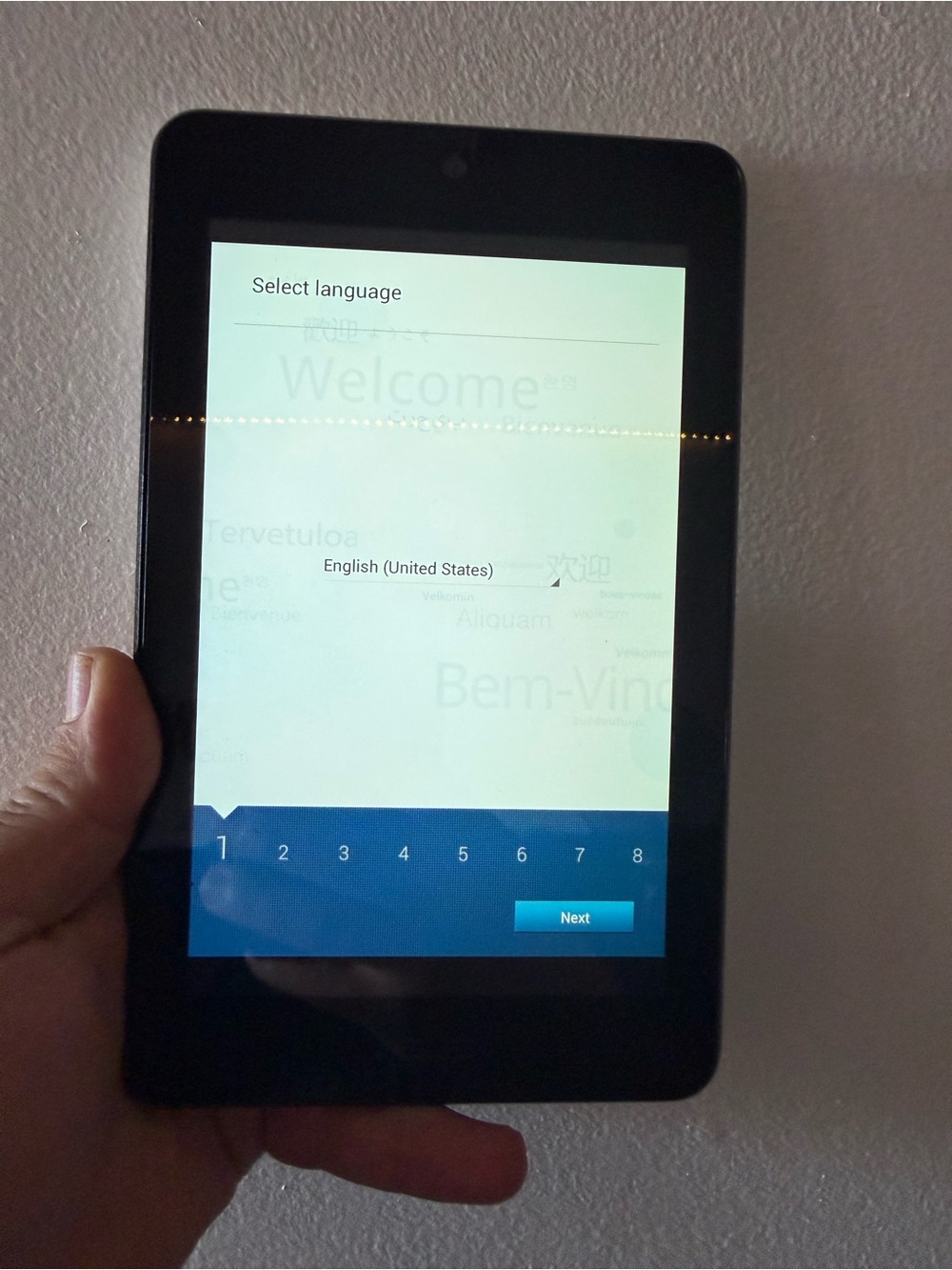 Black Android Tablet with 7-inch Touchscreen - Brand Unknown
